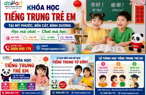 Khóa học tiếng Trung trẻ em tại Mỹ Phước, Bến Cát – Lựa chọn số 1 cho tương lai của bé style=