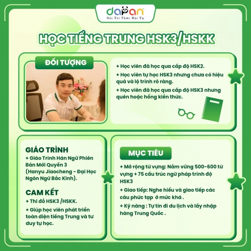 Học Tiếng Trung Offline HSK3/HSKK style=