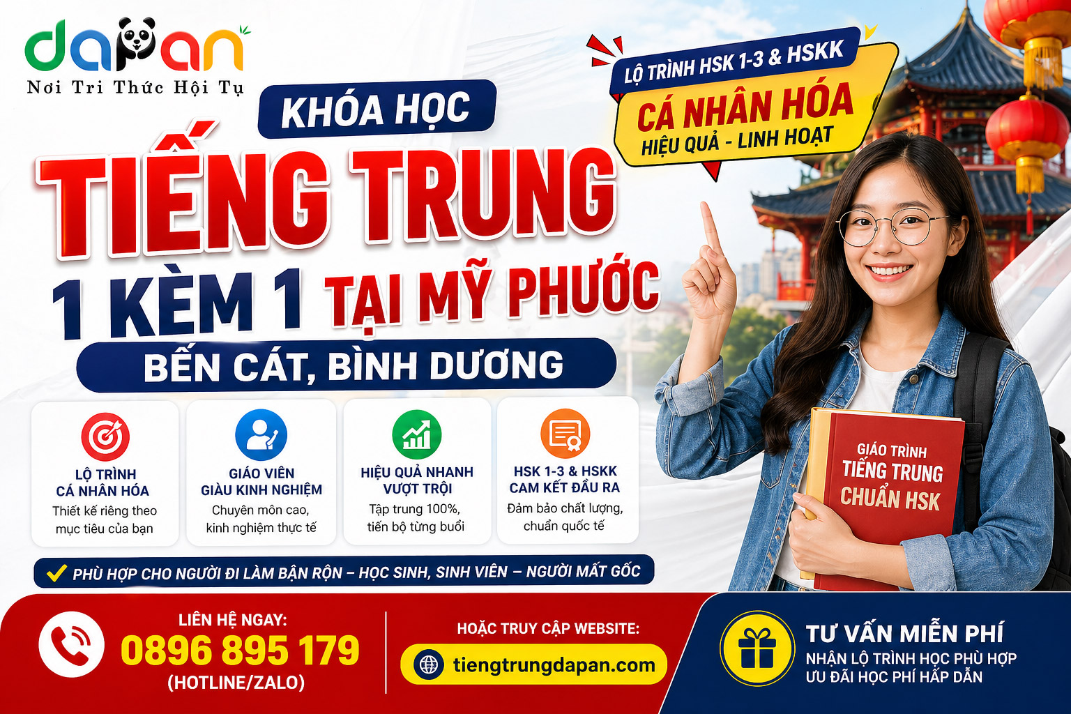 Khóa Học Tiếng Trung 1 Kèm 1