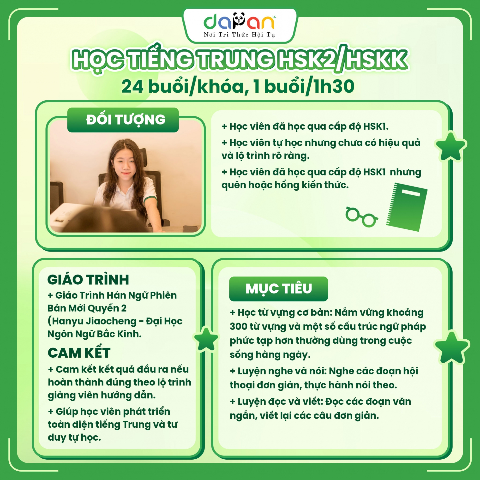 trung tâm luyện thi HSK 1, 2, 3, 4, 5 tại mỹ phước, bến cát