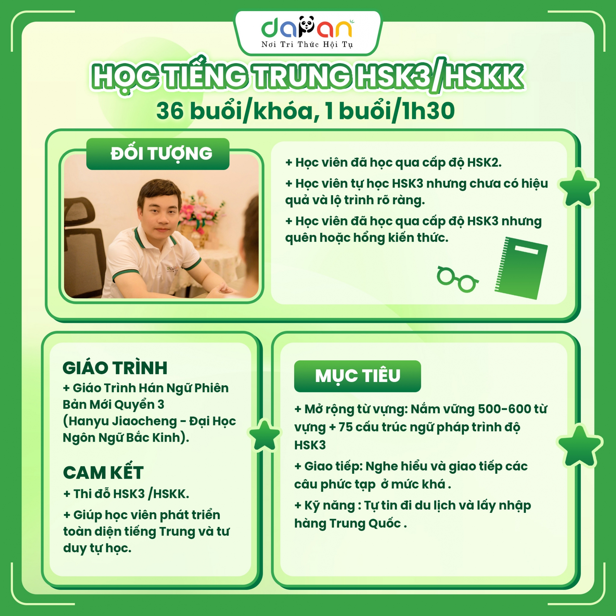 học tiếng Trung tại Chánh Phú Hòa, Mỹ Phước