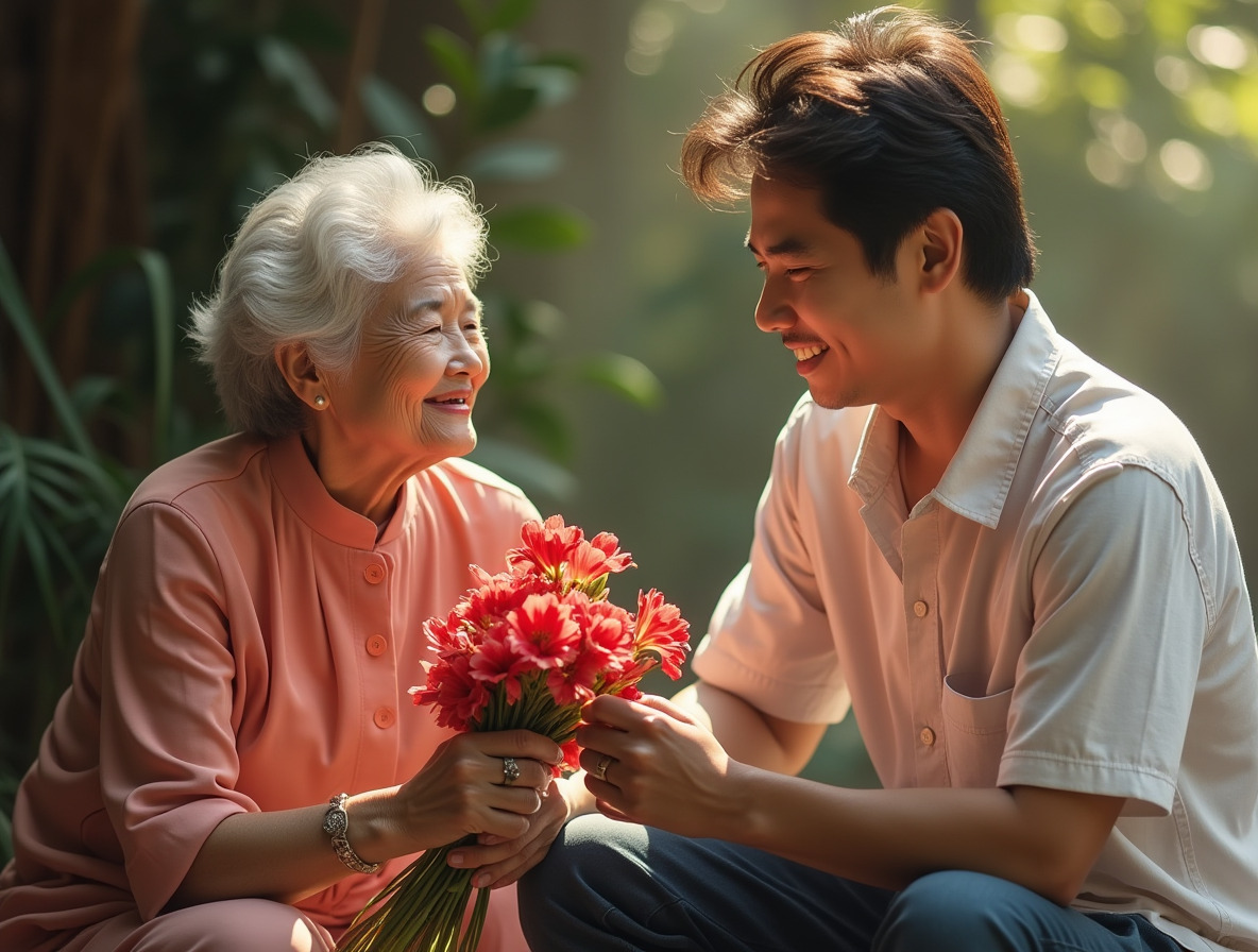 Lời chúc 20/10 bằng tiếng Trung 