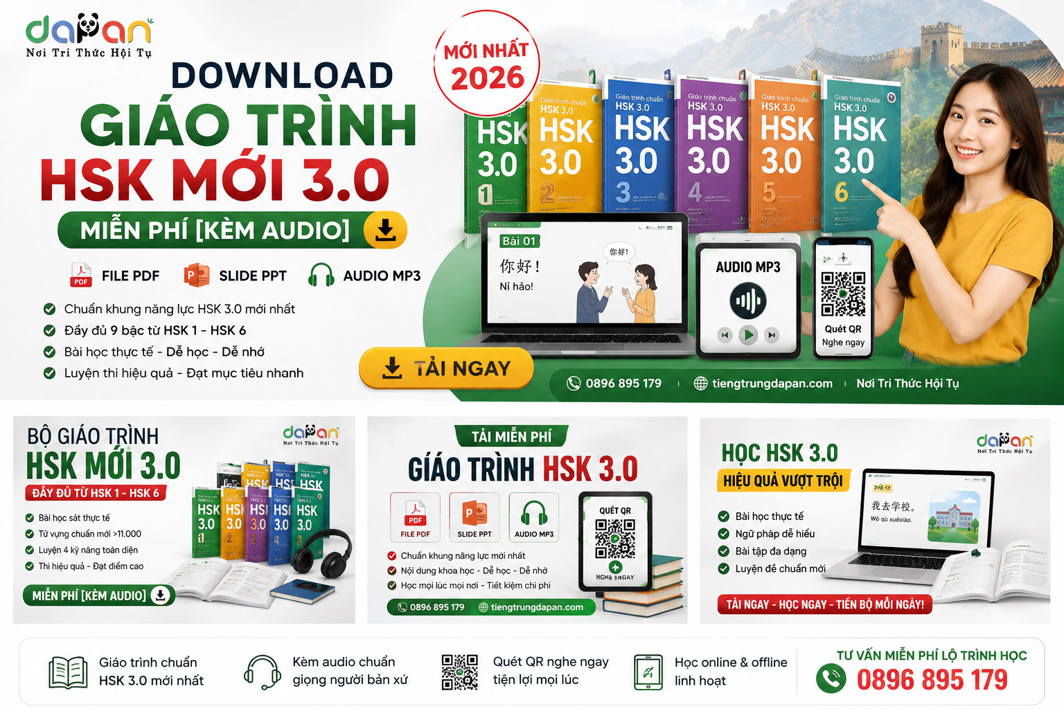 Giáo Trình HSK Mới 3.0